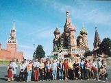 Итальянские туристы с гидом Виктором, конец 90х