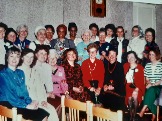 Встреча американских женщин баптисток с русскими женщинами баптистками в Новгороде, 1982 г. Гид Надежда Радаева.